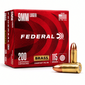 Federal 9mm FMJ