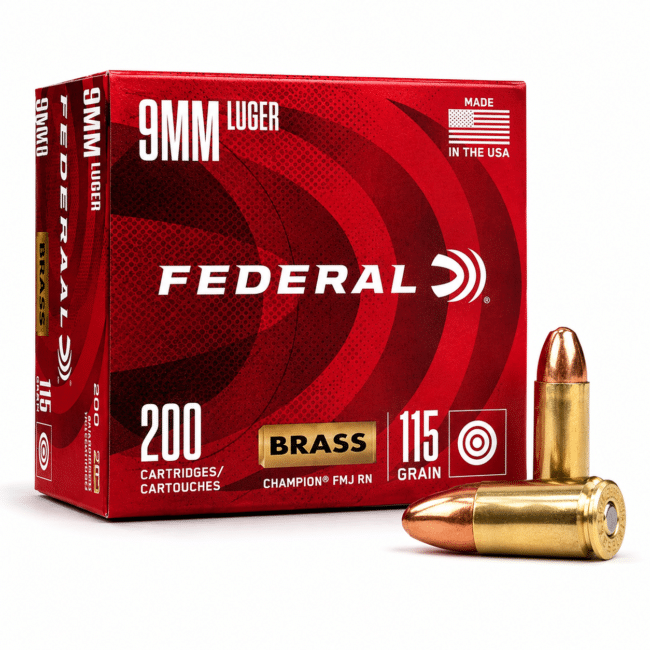 Federal 9mm FMJ