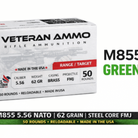 Green tip 5.56 ammunition 50 rounds