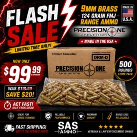 9mm 124g Brass SALE 9mm 124g Brass SALE SAS AMMO