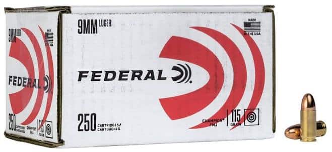 Federal 9mm 115G Federal 9mm 115G